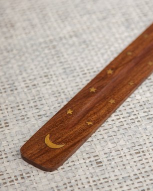 Wood Scoop Ash Catcher - Celestial