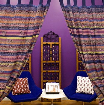 Paisley Stripe Curtain