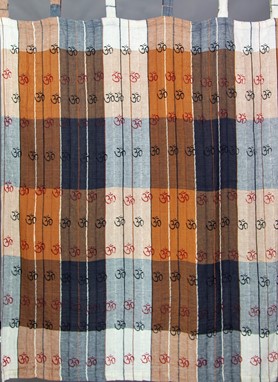 Ribbed Short Curtain With OM