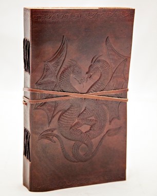 Leather Celtic Dragon Journal