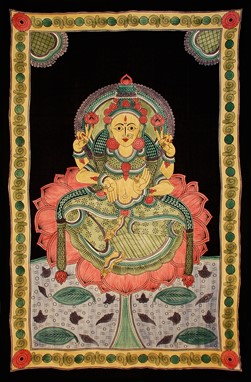 Handbrushed Laxmi Tapestry