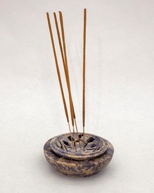 Carved Incense Pot
