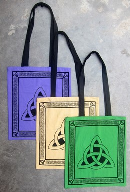 Triquetra Design Shopping Bags