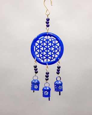 Painted Flower Of Life Chime