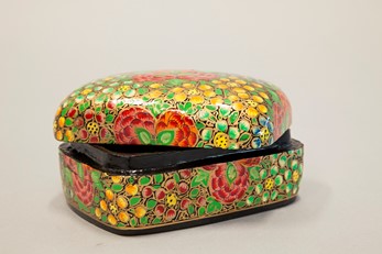 Hand Painted Floral Box