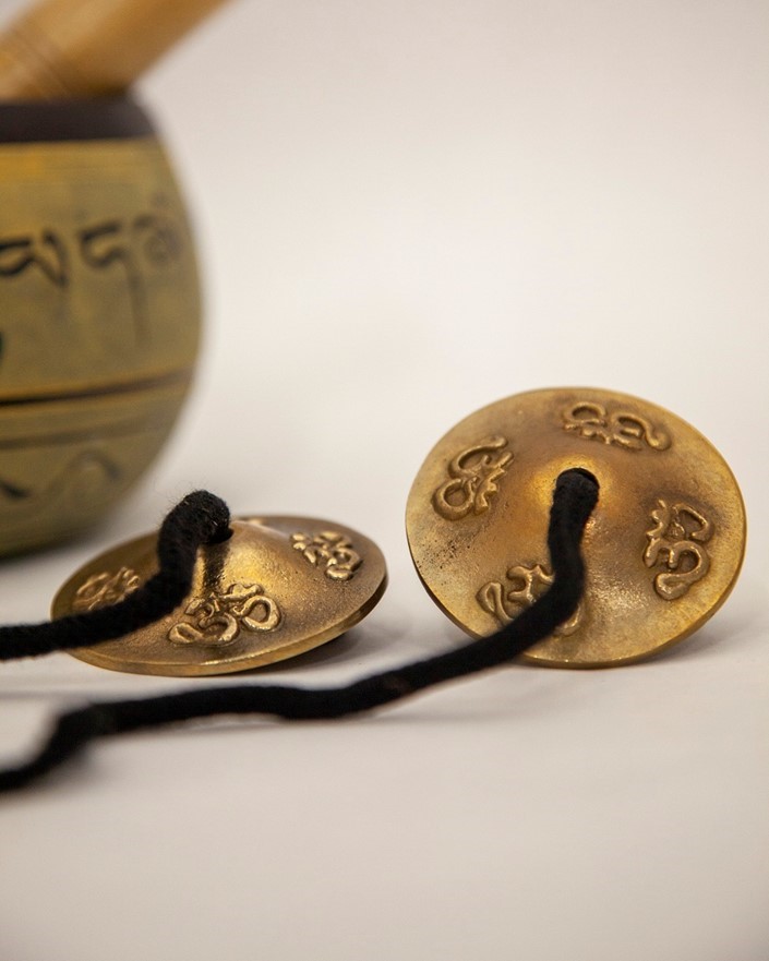 Seven Metal Tingsha On A Cord BF013