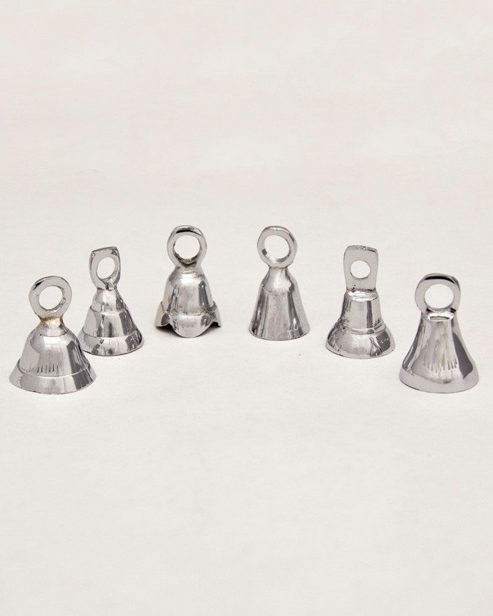 India Arts 2 Inch Chrome Collector Bells BL030