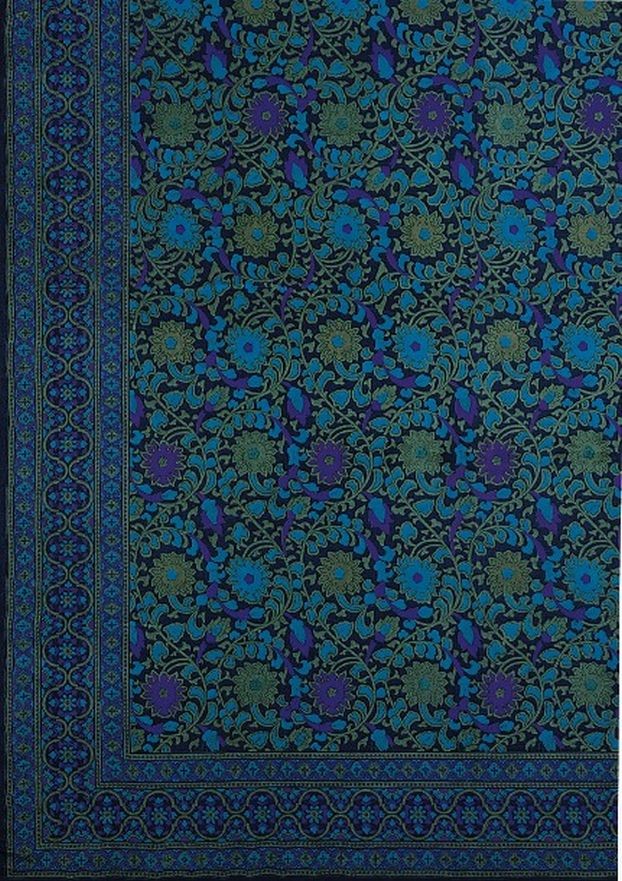 India Arts Cotton Sunflower Print Tapestry<br>(Queen & King Only) 057-07