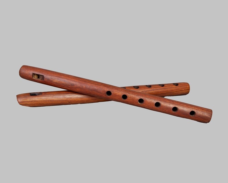 Polished Shisham Wood Flute WF003