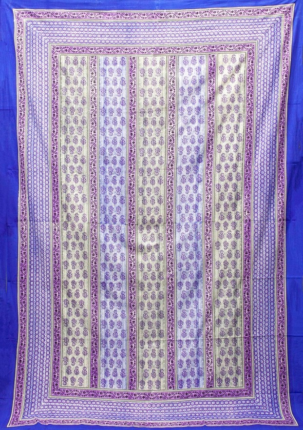 India Arts Floral Buti Design Cotton Tapestry 388-01