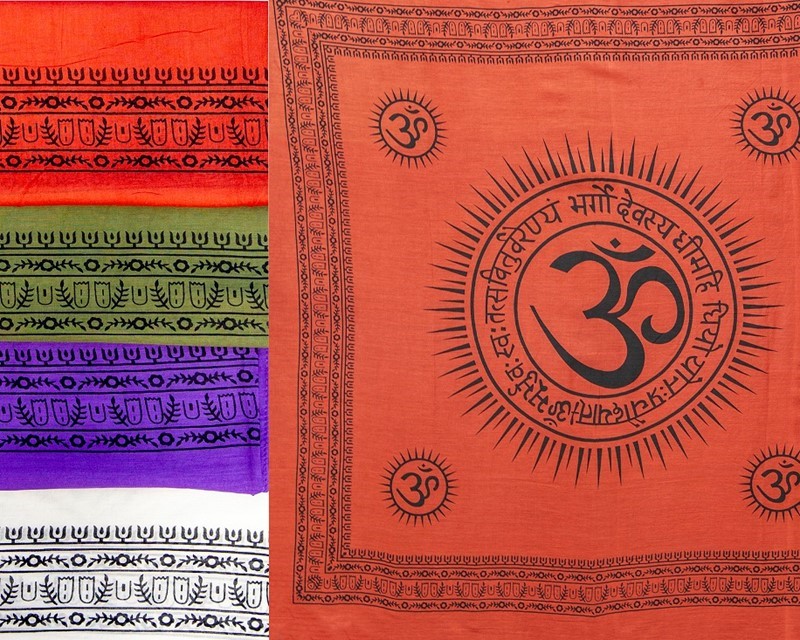 Om Meditation Scarves CS092