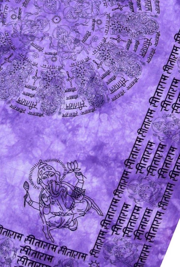 Cotton Ganesh Tapestry 357-02