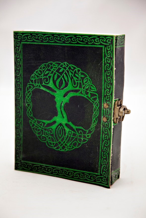 India Arts Celtic Tree Journal With Latch PM175-01