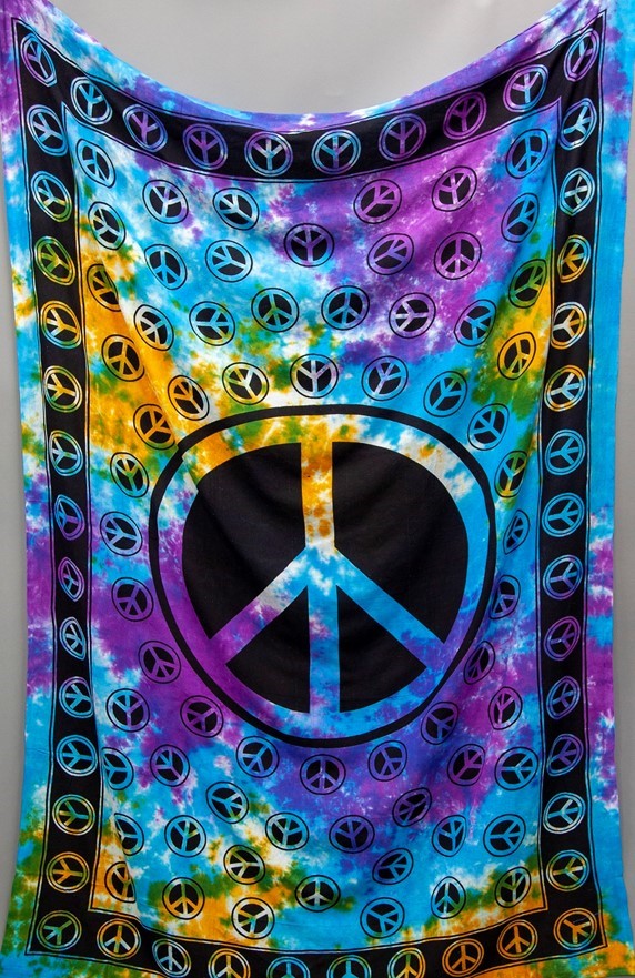 Peace Sign Tapestry 117-03