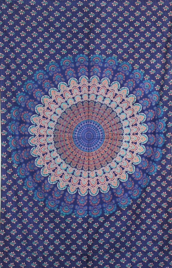 Peacock Mandala Wall Hanging 419-01