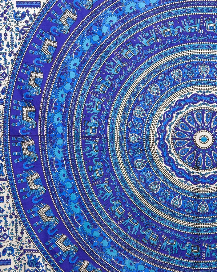 Elephant Mandala Tapestry 204-07