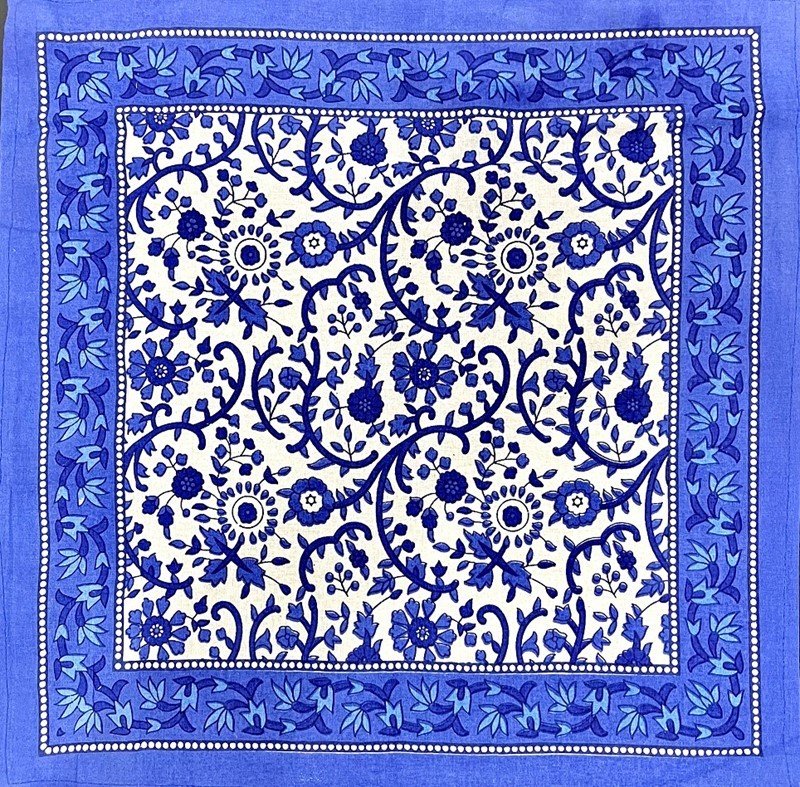 India Arts Floral Cotton Napkins TN102-03