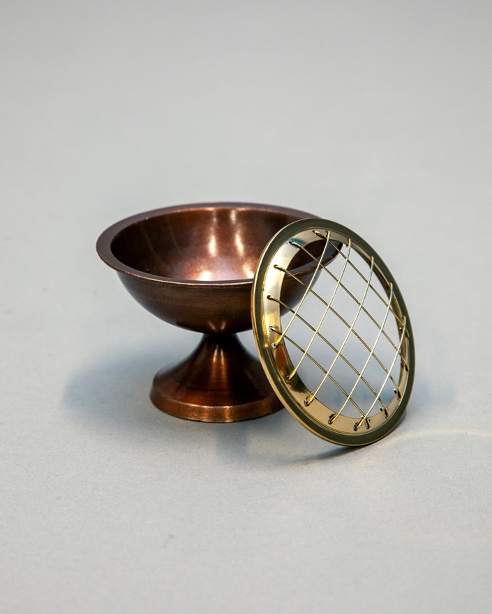 India Arts Incense Burner With Screen BB126