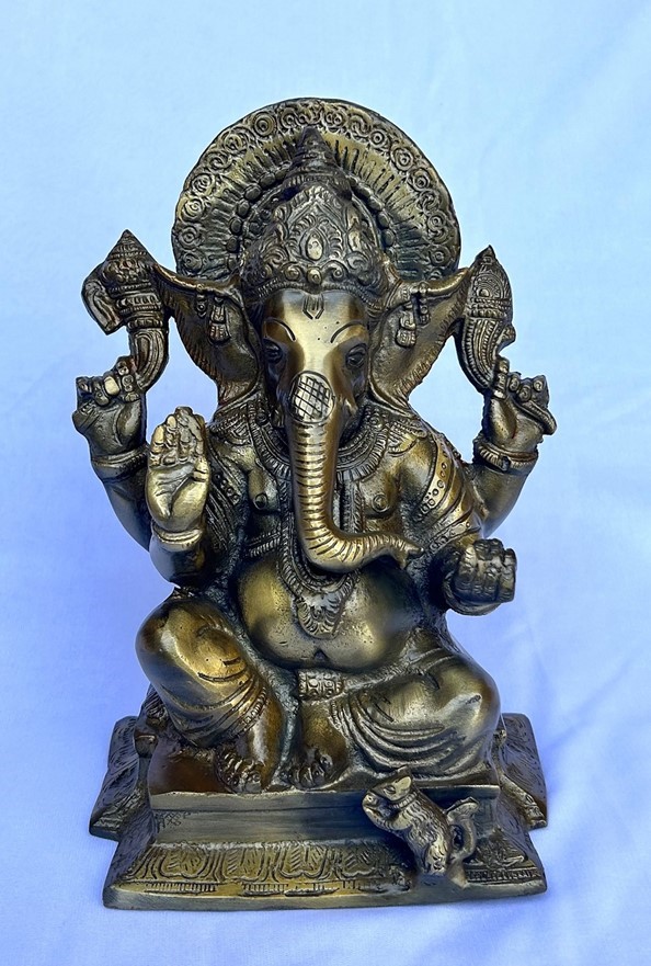Seated Ganesha 10 Inch BW233