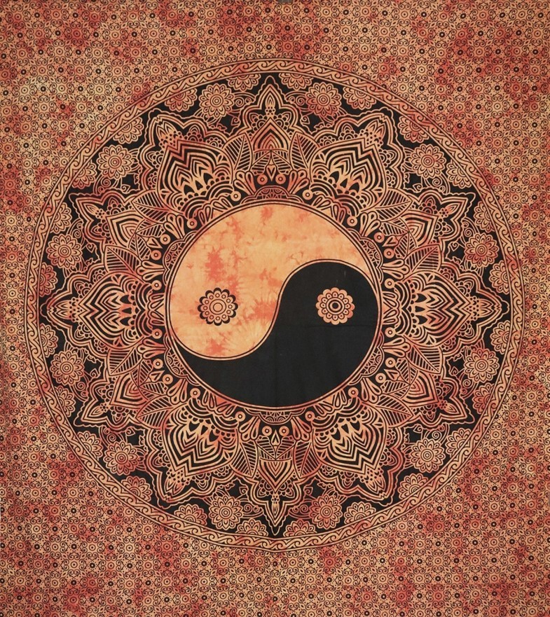 Yin Yang Dragon Tapestry(Double Size Only) 521-12