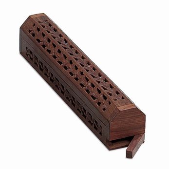 Wholesale Carved Casket Box Incense Burner from Inda Arts