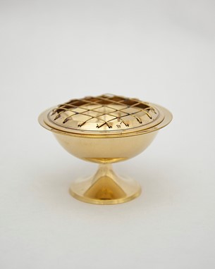 Wholesale Brass Incense Burner With Screen