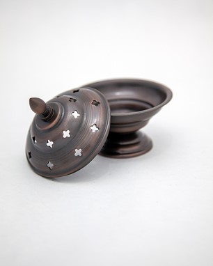 Iron Pot Incense Burner