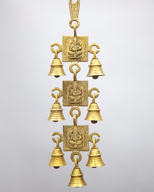 Solid Brass Ganesha Chime