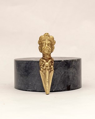 Brass Meditation Phurba