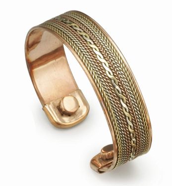 Magnetic Copper Bracelets Asstd