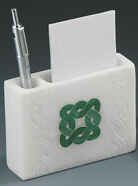 Wholesale Soapstone Celtic Business Card Holder from India Arts