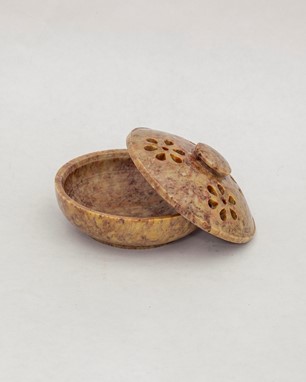 Wholesale Soapstone Pot Incense Burner from India Arts