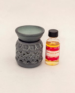 Soapstone Oil Diffuser - Celtic