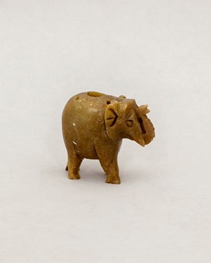 Soapstone Elephant Incense Holder