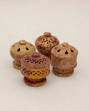 Wholesale Small Soapstone Pot Incense Burners