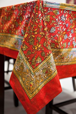 Wholesale Tie Dye Cotton Vine Tapestry from India Arts