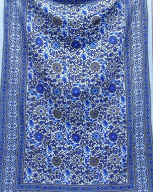 Cotton Sunflower Print Tapestry from India Arts