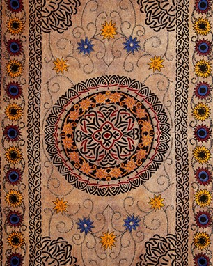 Wholesale Cotton Celtic Sunflower Tapestry from India Arts