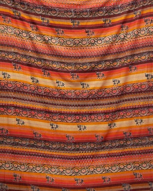 Wholesale Striped Paisley & Elephant Tapestry from India Arts
