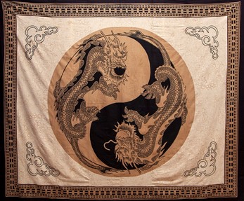 Yin/Yang Dragon Tapestry