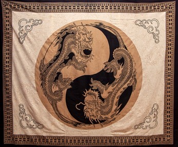 Wholesale Cotton Yin/Yang Dragon Tapestry
