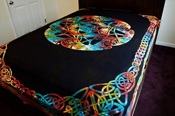 Wholesale Heavyweight Celtic Print Tapestry from India Arts
