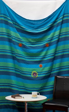 Wholesale Heavy Ribbed Tapestry With Satin Accents from India Arts