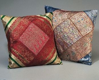 Vintage Silk Cushion Cover Asstd
