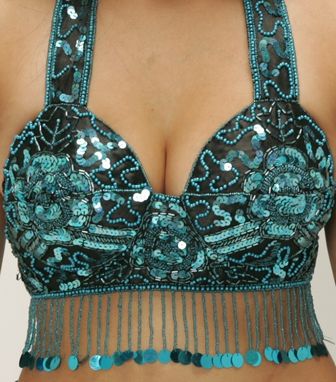 Rayon Bra With Sequins