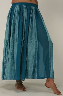 Velvet & Chiffon Skirt