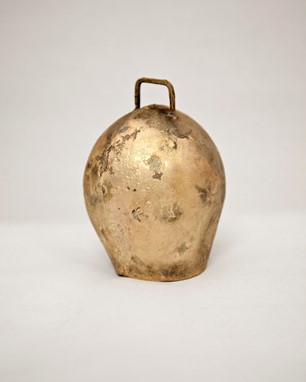 Mongolian Style Tin Bell - Metal Striker