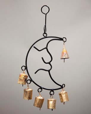 Moon Chime With 4 Bells