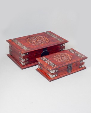 Wholesale Antique Style Celtic Knot Box Set from India Arts