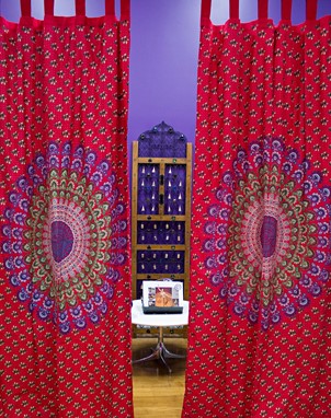 Sanganeer Print Curtain